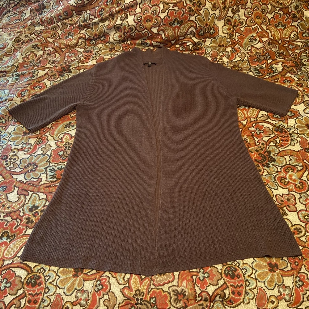 Eileen Fisher Short Sleeve Sweater L